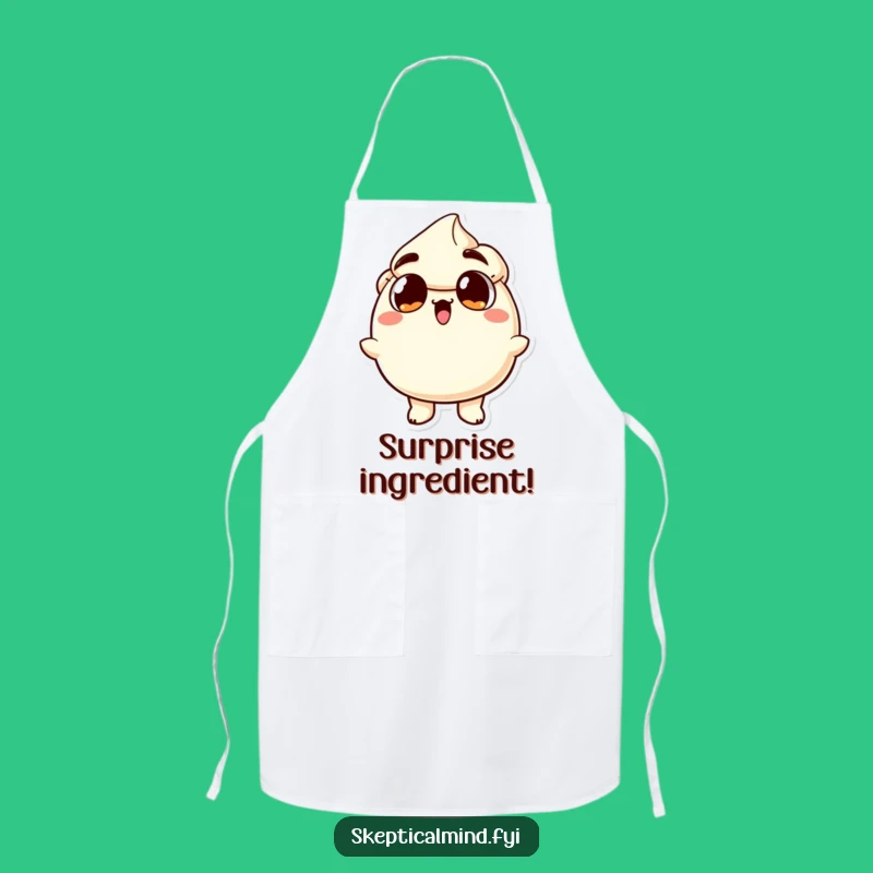 Funny Surprised Sour Cream Apron: Hilarious Kitchen Statement Piece