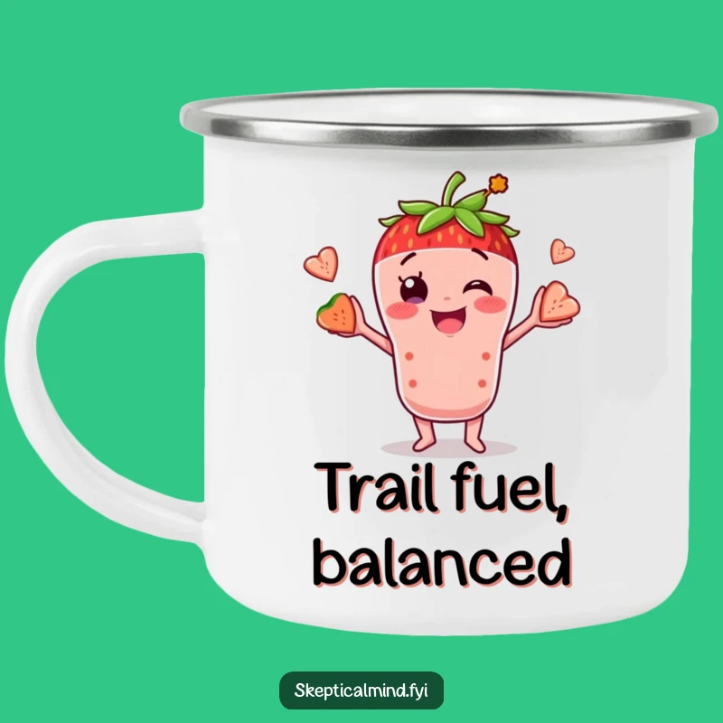 Funny Smoothie Camp Mug: Fruity Fun On-the-Go!