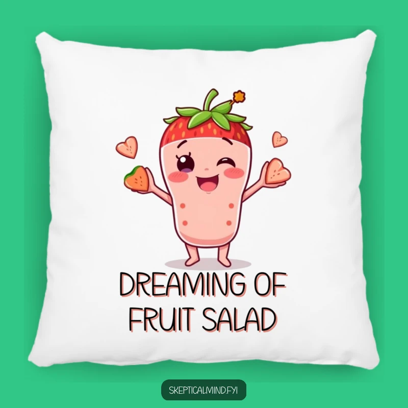 Funny Smoothie Juggling Pillow: Cozy Comfort & Fruit Fun!