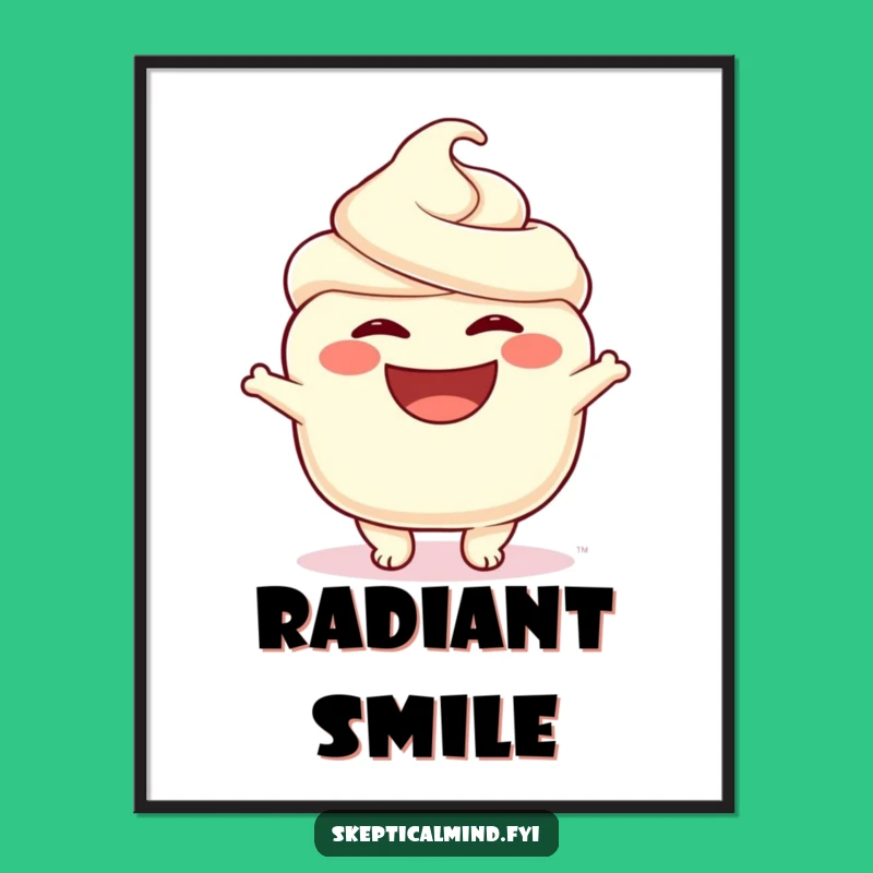 Funny Sour Cream Digital Art - Instant Happy Smile Gift!