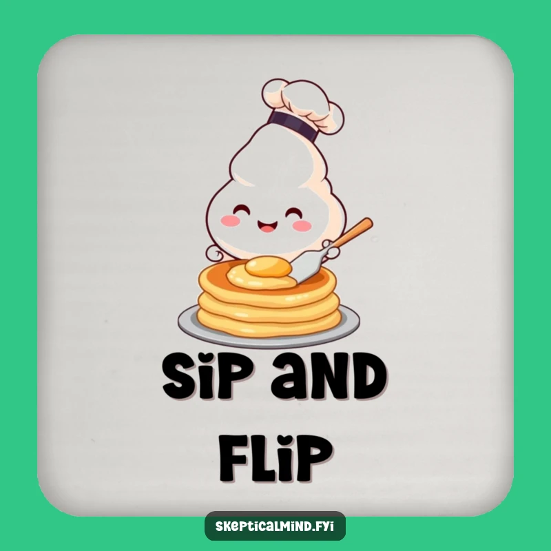 Funny Sour Cream Coaster Set: Protect Surfaces with Hilarious Culinary Charm