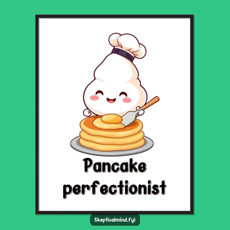 Funny Sour Cream Chef Poster: Hilarious Wall Art for Kitchen Connoisseurs