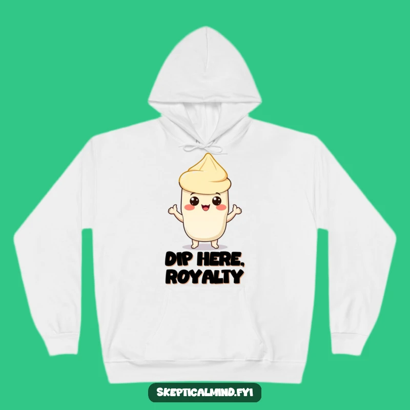 Cozy Funny Sour Cream Chip Presenter Hoodie: Warm & Hilarious Snack Wear
