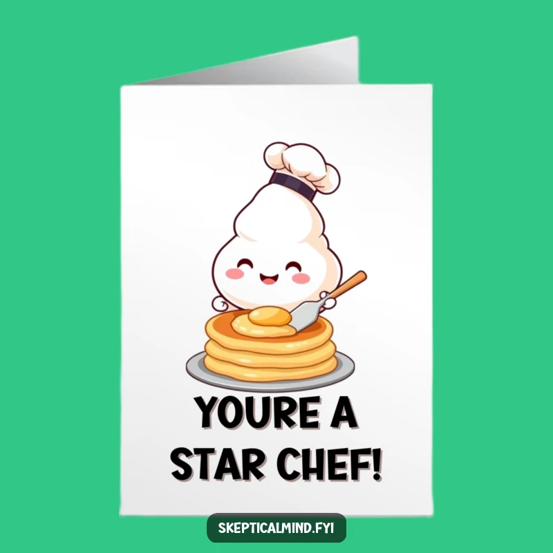 Free Printable Sour Cream Congrats Card: Hilarious Downloadable Gift for a Star Chef!