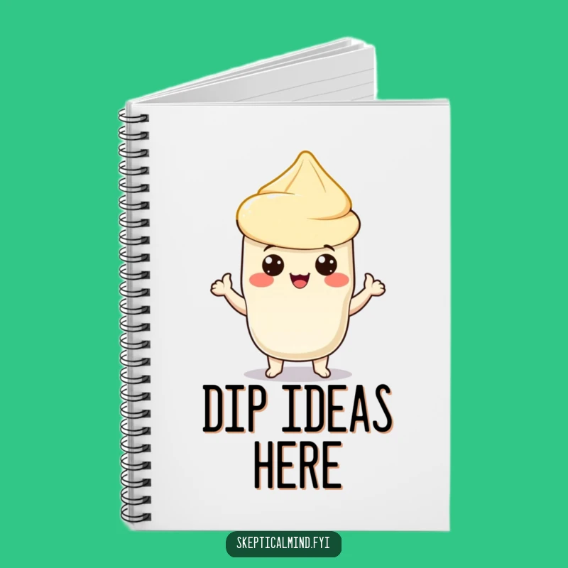 Funny Sour Cream Chip Presenter Notebook: Jot Down Ideas with Hilarious Flair