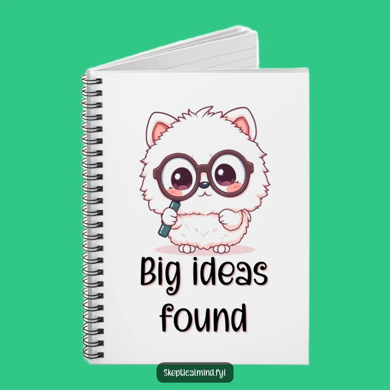 Funny Kawaii Investigation Notebook - Journal for Curious Minds