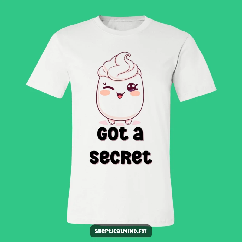 Funny Sour Cream Wink T-Shirt - Mischievous & Playful Gift!