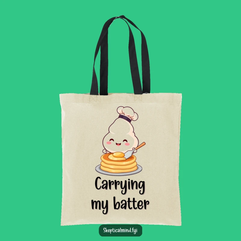 Funny Sour Cream Chef Tote Bag: Carry Your Ingredients with Hilarious Flair